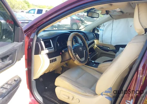 2016 Toyota Highlander Xle V6 from USA, damaged, VIN 5TDJKRFH6GS235767